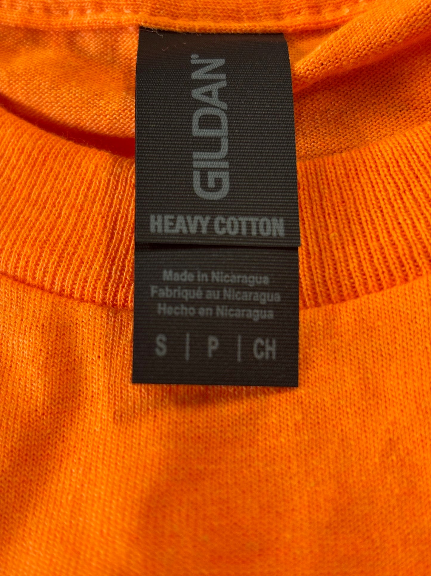 HIGH VIS ORANGE AND YELLOW T-SHIRTS