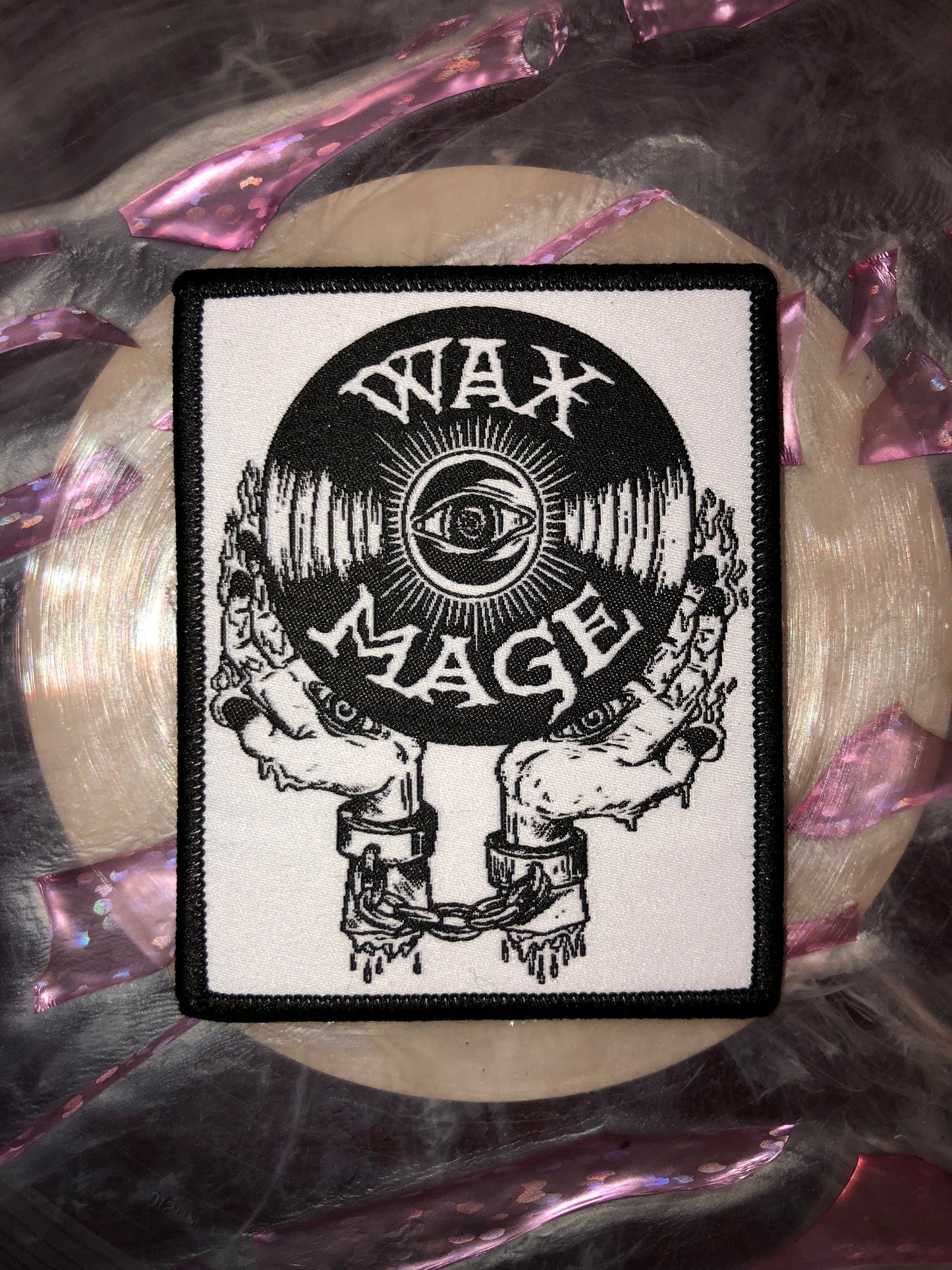 Woven Wax Mage Logo Patch