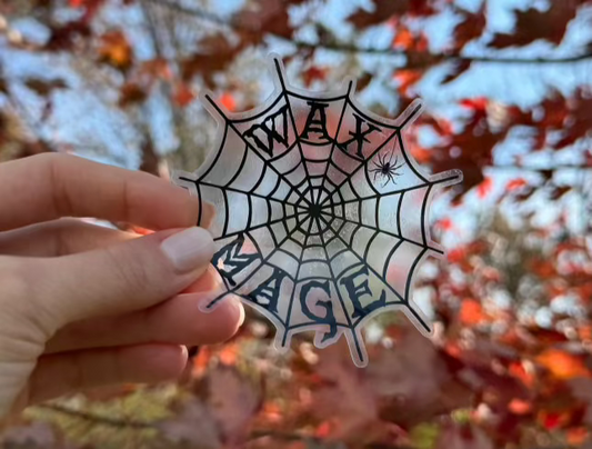 WAX MAGE SPIDER WEB!